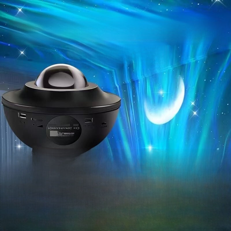 Aurora Galaxy Projector – Star Light with Bluetooth Speaker & Remote