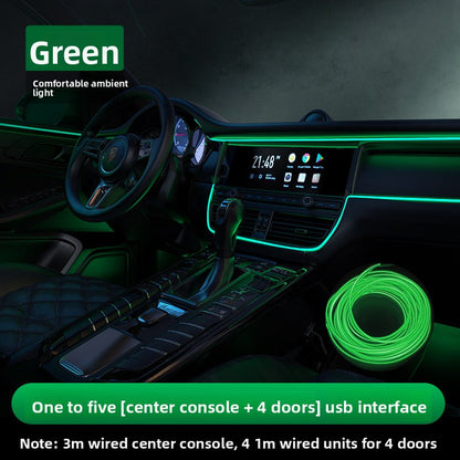 Car Interior LED Atmosphere Light Strips